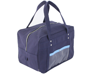 Canvas Mailing Boston Bag with Invoice PocketBack