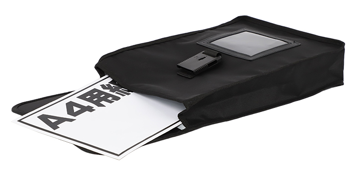 鍵付書類搬送被せバッグ　 内容サイズ